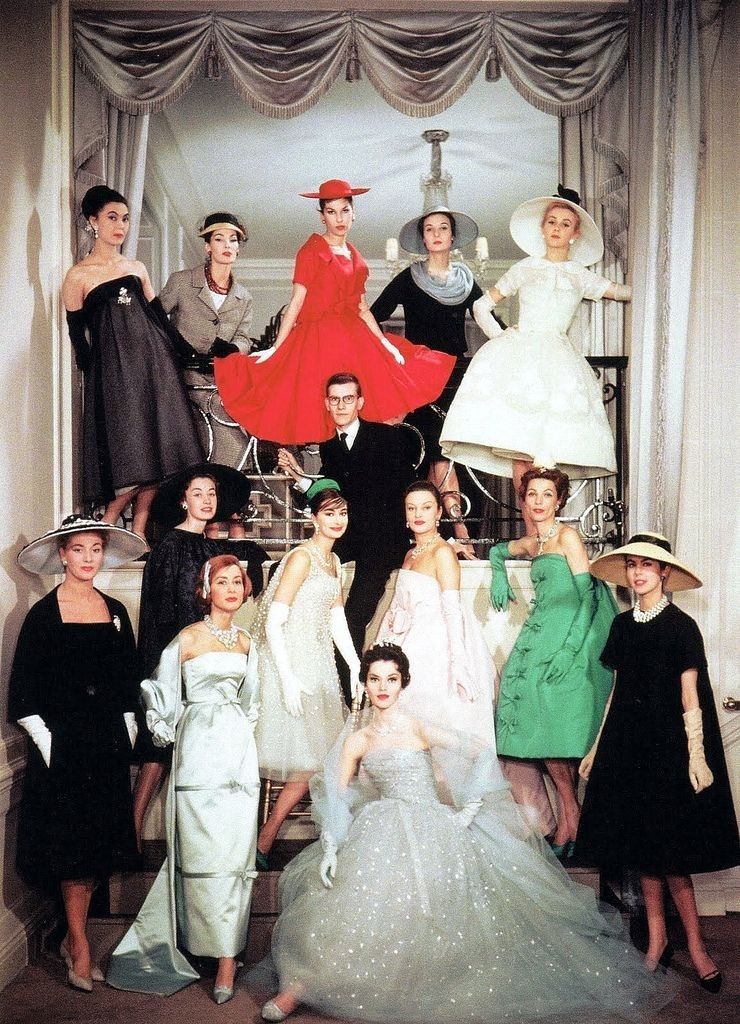 ChristianDior-et-modeles
